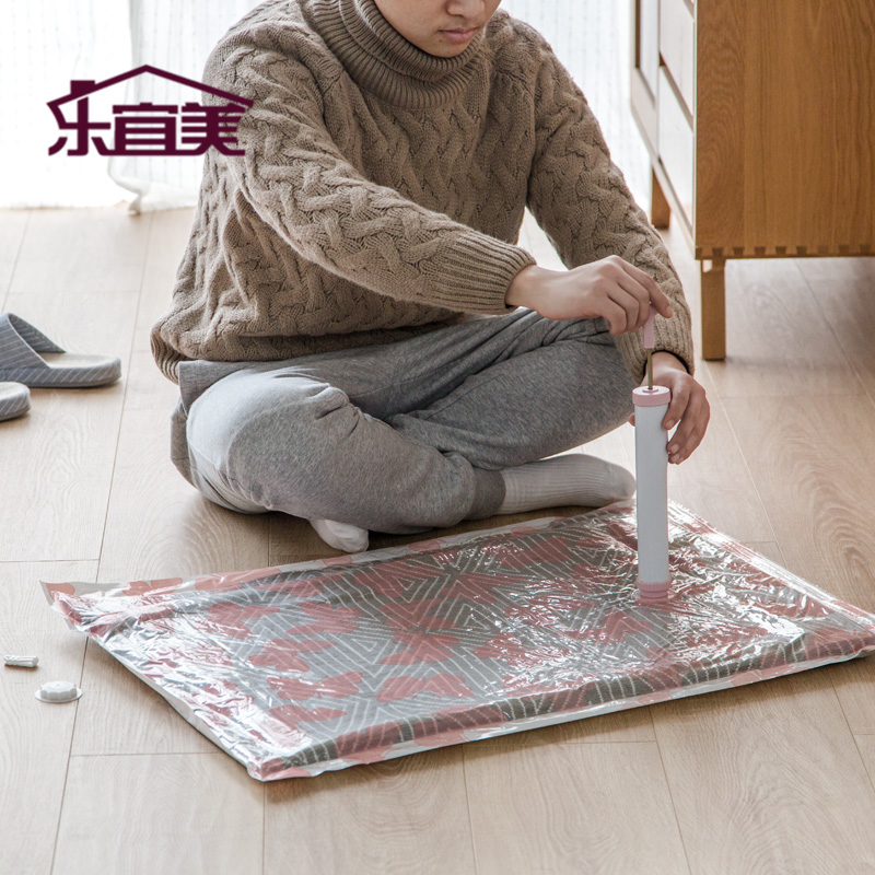 特大号抽气压缩袋棉被子衣物收纳袋整理袋真空压缩袋收纳袋 三维工匠高清大图