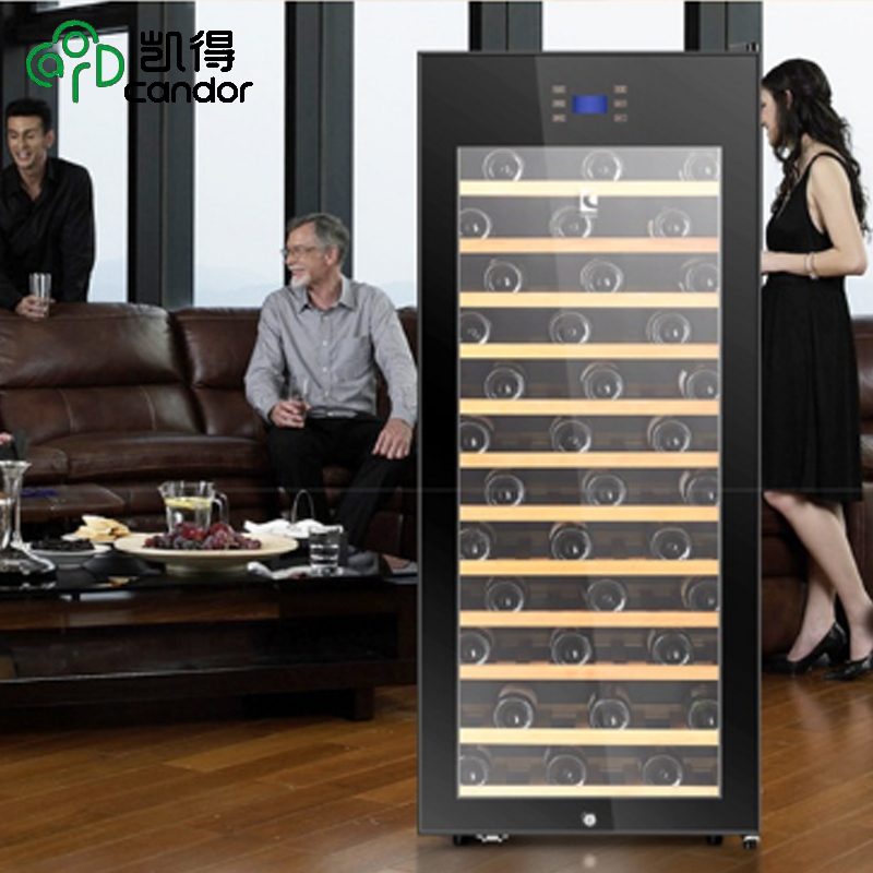 凯得(candor) JC-275E 压缩机风冷红酒柜恒温酒柜 家用冰吧 茶叶柜 红酒柜冰箱 100-120支 275L