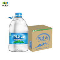 洞庭山天然泉水碱性桶装水pk纯净水4.5L*4桶 整箱饮用水 家用
