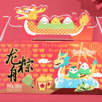 葡萄树 龙舟粽 粽子礼盒 端午职工礼盒 1200g 单位:盒