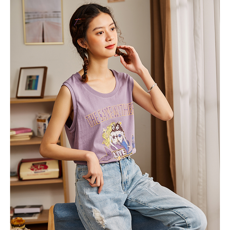 唐狮tonlion背心吊带打底衫