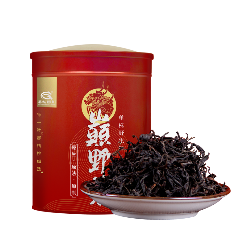 茗纳百川 单株古树红茶 云南红茶2022年春茶 野生凤庆古树滇红茶叶单株野生红250克/盒