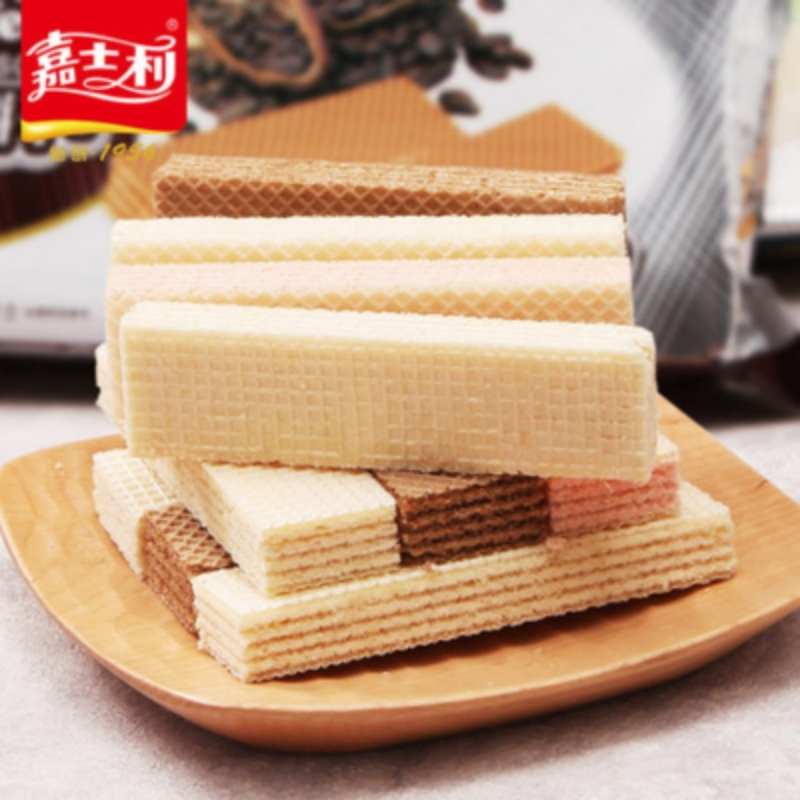 嘉士利青柠味威化饼干115g