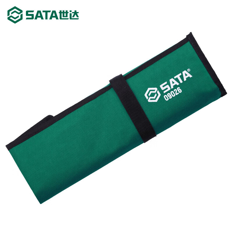 世达(SATA)14件公制全抛光两用扳手组套(挂袋) 9026高清大图