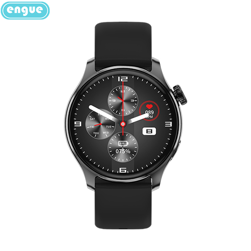 恩谷(ENGUE) 全触屏血压心率智能手表 EG-TL02S(通话款)