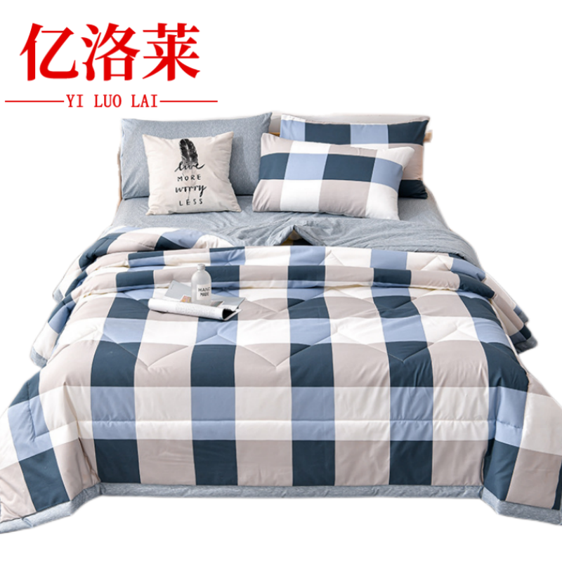 亿洛莱 夏凉被 1.8*2.2m 条高清大图