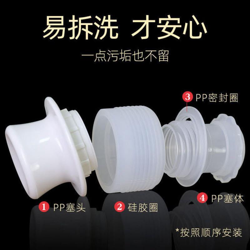 清水硅胶热水瓶塞子暖壶塞家用开水瓶塞暖瓶塞盖保温壶盖暖水瓶塞 1个小号高端硅胶瓶塞/5磅/2.0L