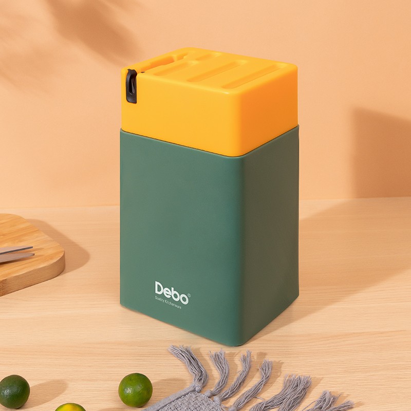 德铂(Debo) 克拉米不锈钢刀具套装 6件套 12.3*10*22cm DEP-800高清大图