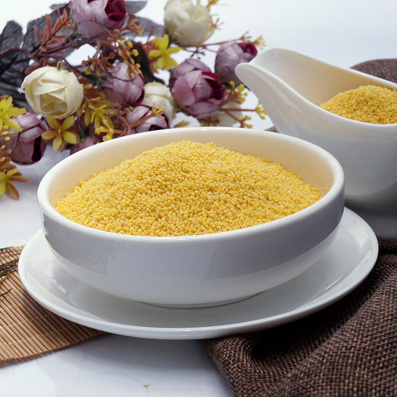 北纯 黑土杂粮 小米400g/袋 米面粮油 杂粮 五谷杂粮 粗粮 八宝粥腊八粥原料杂粮粥(真空包装)