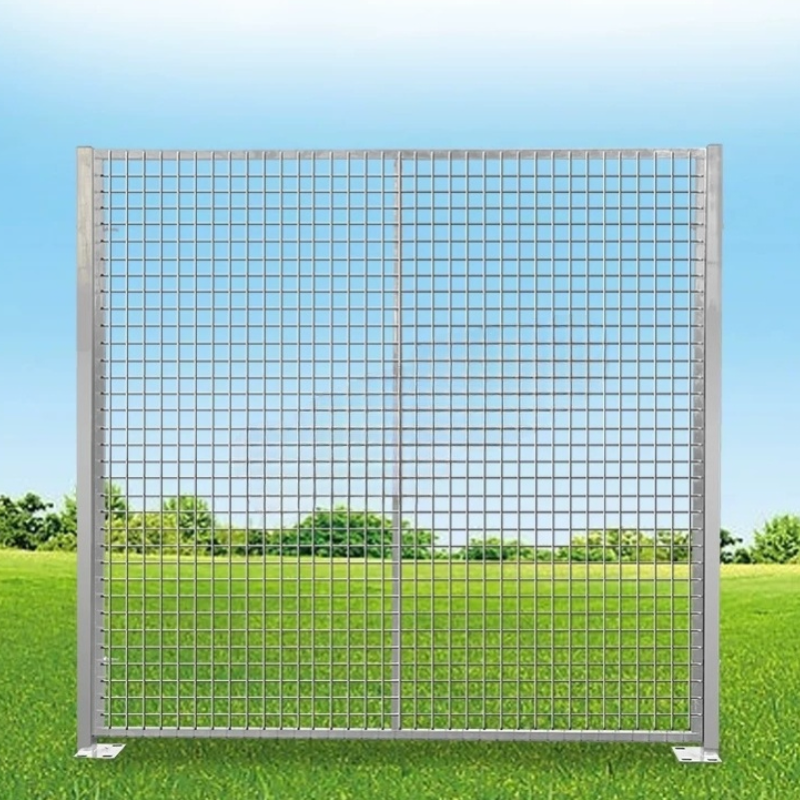 诚智旺 不锈钢围栏网(一网一柱)高1.8m*宽2m/片高清大图