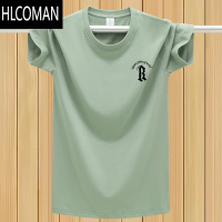 HLCOMAN男士短袖t恤宽松衣服男款夏季半袖男生体恤大码男装2024新款