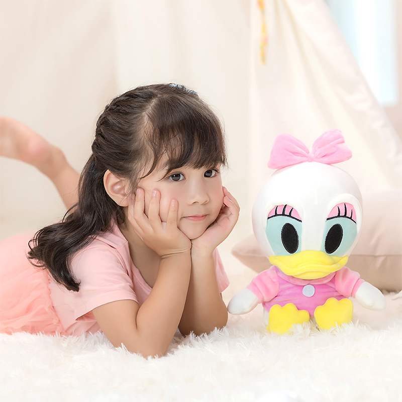 迪士尼Disney Q版黛丝毛绒玩偶可爱卡通公仔玩偶娃娃女孩儿童礼物 男孩女孩玩具