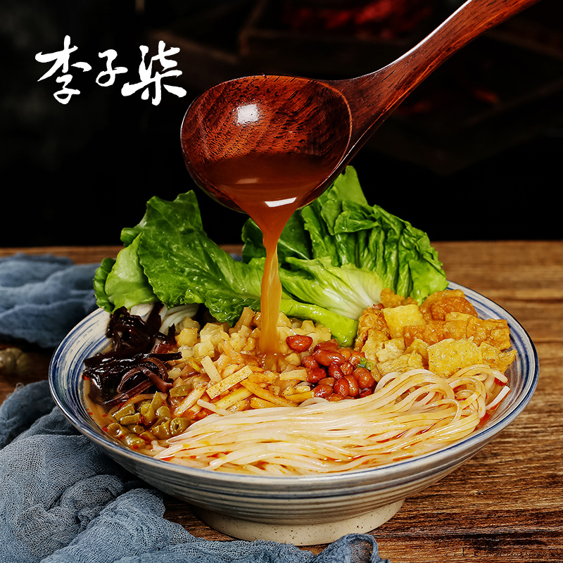 李子柒柳州正宗螺蛳粉广西特产螺丝粉速食方便米线螺狮粉4袋装
