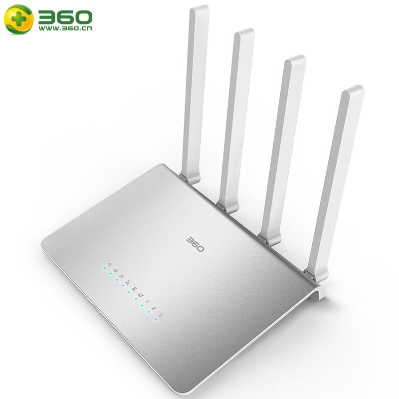 360安全路由器P3 千兆宽带1200Mbps高速双频wifi信号放大 1GHz大CPU别墅级穿墙 智能无线路由器
