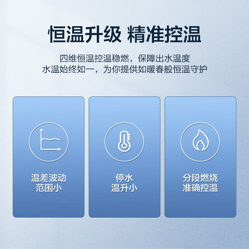 海尔(Haier)燃气热水器16升天然气增压零冷水水气双调恒温家用WIFI智控双感温恒温洗E感温舒适洗浴 WN5S高清大图
