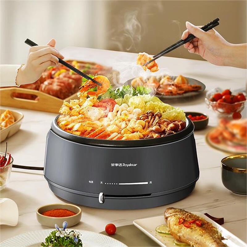 荣事达RHG-40JK分体电火锅多功能料理锅