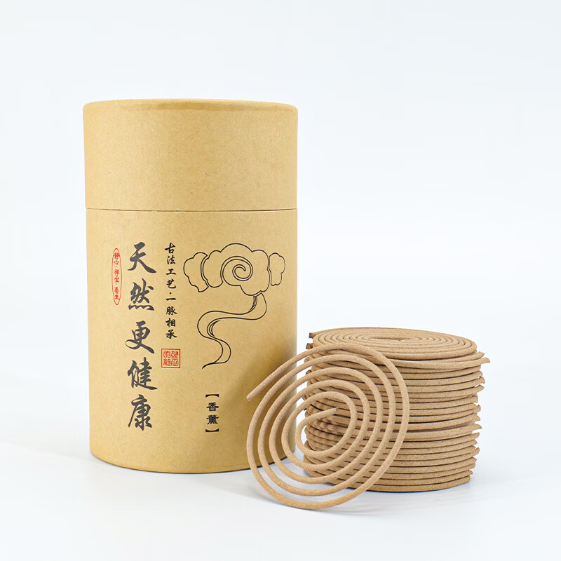 酷博睿 多味天然盘香4小时 办公室清洁除味熏香 桂花 48双盘/盒 HK-5052高清大图