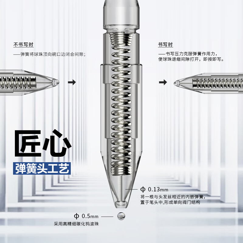 晨光创意磁性便签贴多色可选持久吸附办公好帮手高清大图