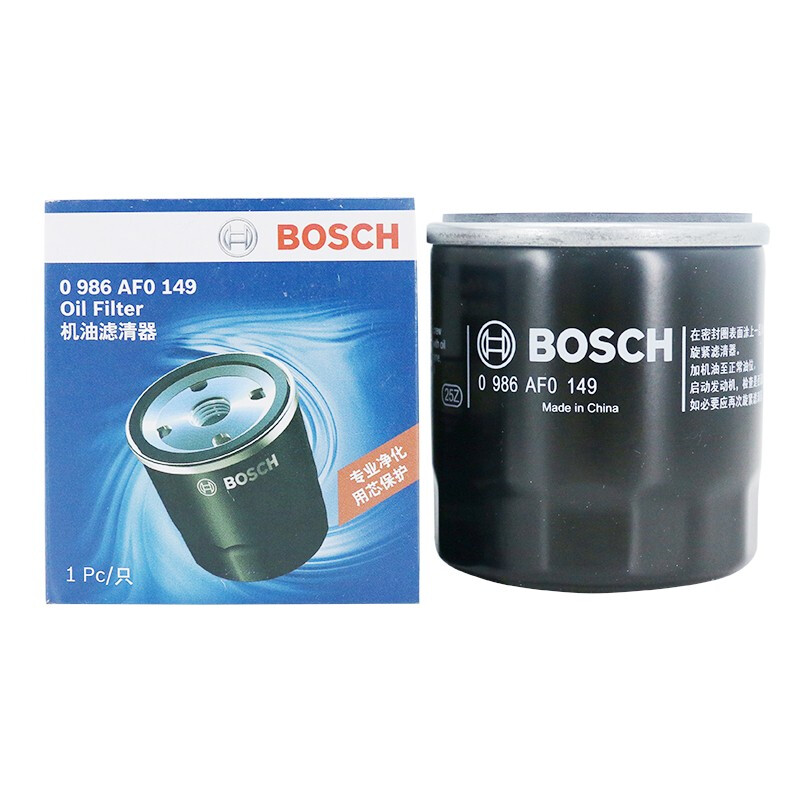 博世(BOSCH)机油滤清器/机滤/机油滤芯0986AF0149(丰田威驰/逸致/致炫/吉利金刚/自由舰)
