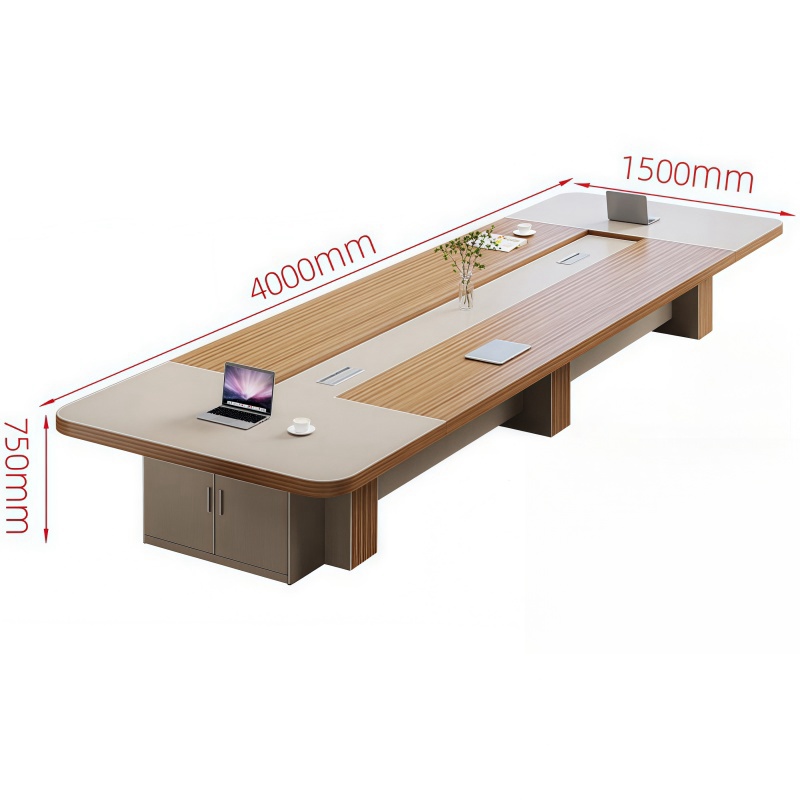 豫龙都会议桌4m 张高清大图