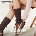 YOTTOY堆堆袜女款袜套腿套秋冬季小腿袜保暖袜子女新款爆款