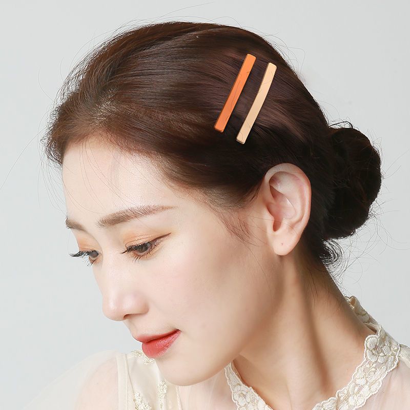 袋装5只黑_ 发夹女韩国一字夹刘海夹边夹顶夹后脑勺发饰ins少女碎发夹子