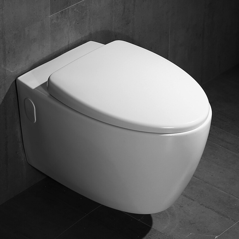 挂墙马桶墙排壁挂式坐便器后排挂便器挂壁座便入墙隐藏水箱套装彩金