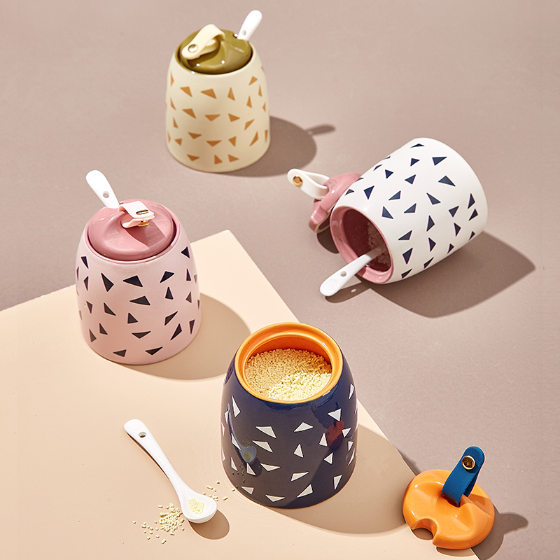 陶瓷调味料瓶罐调料罐子厨房创意组合套装家用调味瓶罐