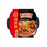 海底捞速食火锅套餐番茄小酥肉415g+酸辣什锦410g 自煮自热方便小火锅 一瓶水随时随地嗨火锅
