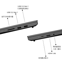 联想(Lenovo)小新Air15 2021锐龙版 15.6英寸全面屏超薄本笔记本电脑 (8核R7-5700U 16G内存 512G固态硬盘 IPS 高色域)高效办公 轻奢灰 标配