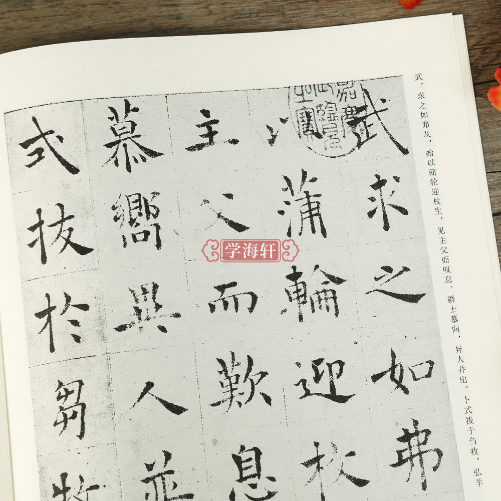 [正版]学海轩 褚遂良倪宽赞中国古代法书选 历代碑帖楷书毛笔字帖软笔书法临习碑帖临摹释文解析简体旁注魏文源编高清大图