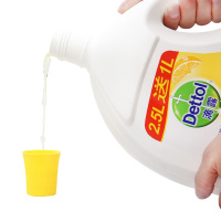 滴露(Dettol) 衣物除菌液 清新柠檬 2.5L+1L 特惠装 家用衣物消毒液 与洗衣液、柔顺剂配合使用