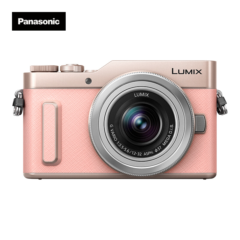 松下(Panasonic) DC-GF10K(12-32) 套机 微单相机 单镜头套装 1600万像素 粉色