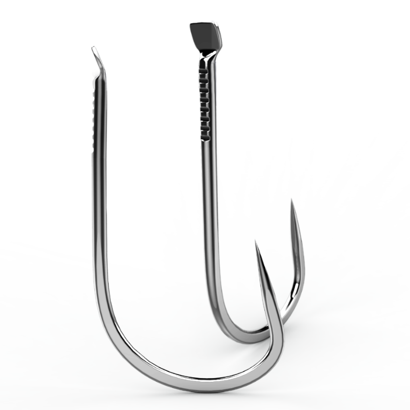 一味新关东无倒刺鱼钩散装关东钩子鱼钩双钩成品子线组仕挂免手绑视频