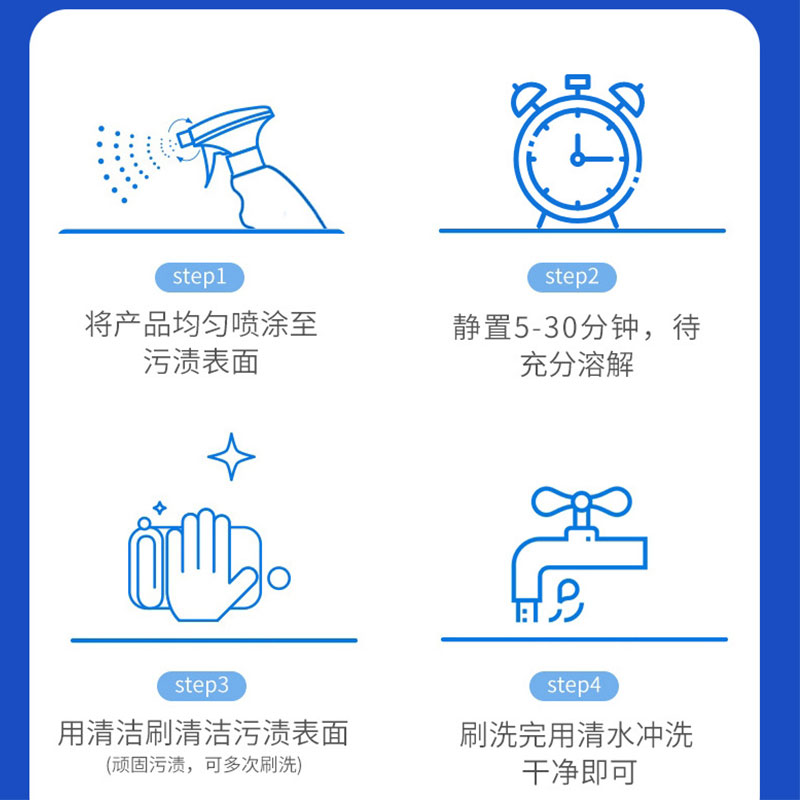 草酸清洁剂3瓶高清大图