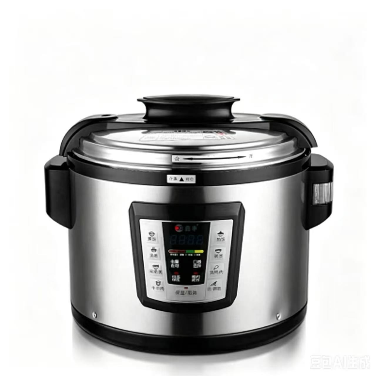 世净鑫丰商用电压力锅50升超大容量高压锅饭煲双胆YBW12-1850(1个)高清大图