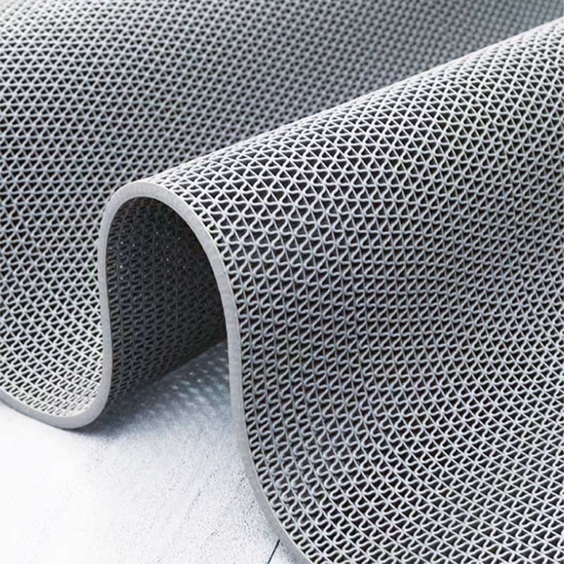 温馨 镂空防滑垫 灰色4mm*1.8m宽 米高清大图