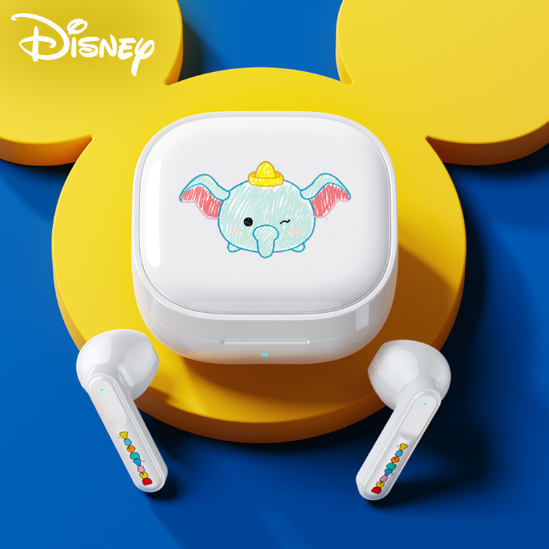 Disney/迪士尼联名款Q5蓝牙耳机无线tws游戏电竞高品质音质超好女生款高颜值可爱2022年新款适用苹果华为oppo