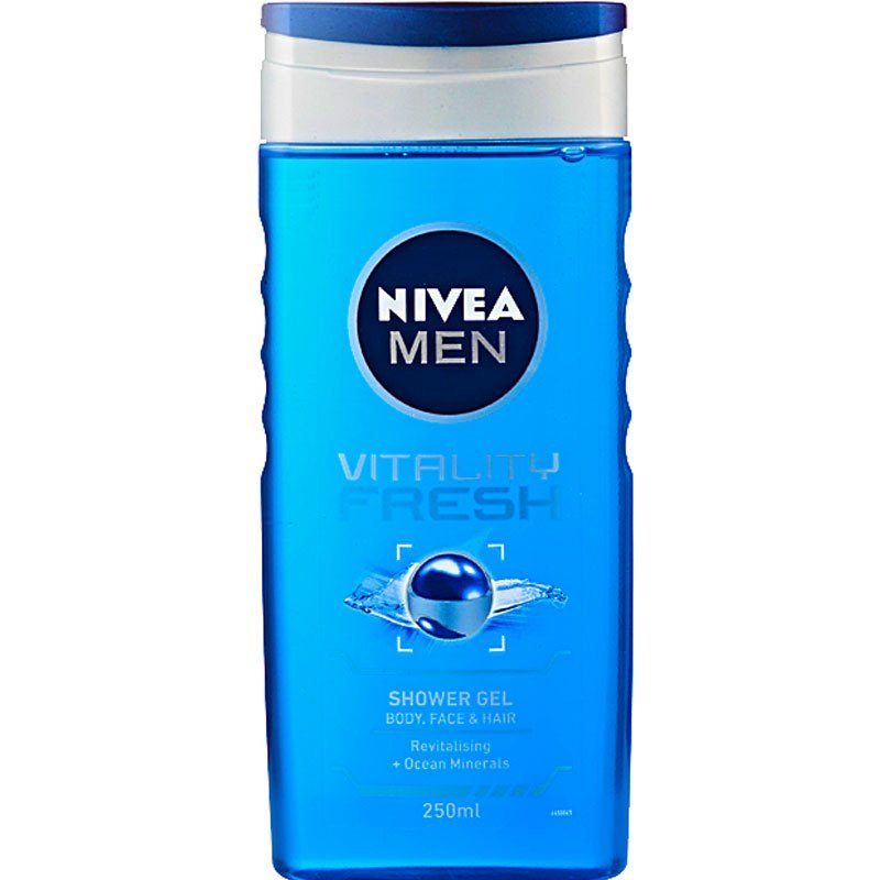 妮维雅男士劲爽原力沐浴露250ml