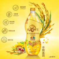 金龙鱼食用油稻谷鲜生植物调和油1.8L*1瓶油宿舍炒菜用 食用油