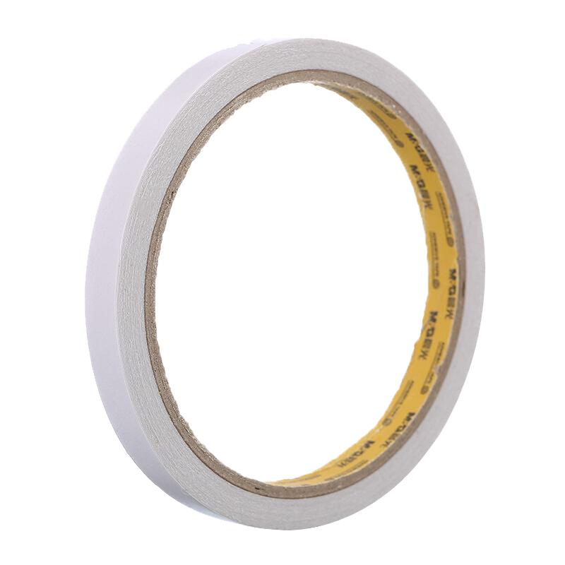 晨光(M&G)AJD97395棉纸双面胶带12mm*10y (单位:卷)文具胶带 双面胶两面胶 胶纸胶卷胶带