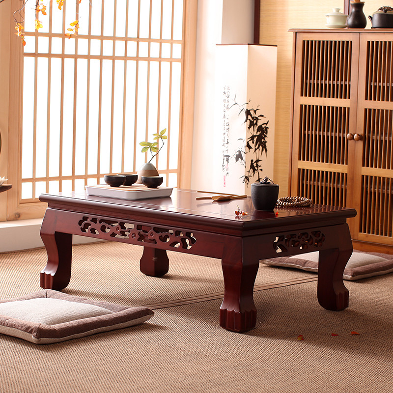 尋木匠榻榻米实木飘窗桌欧式简约炕桌阳台小茶几花和室几日式地台矮桌参数配置 规格 性能 功能 苏宁易购