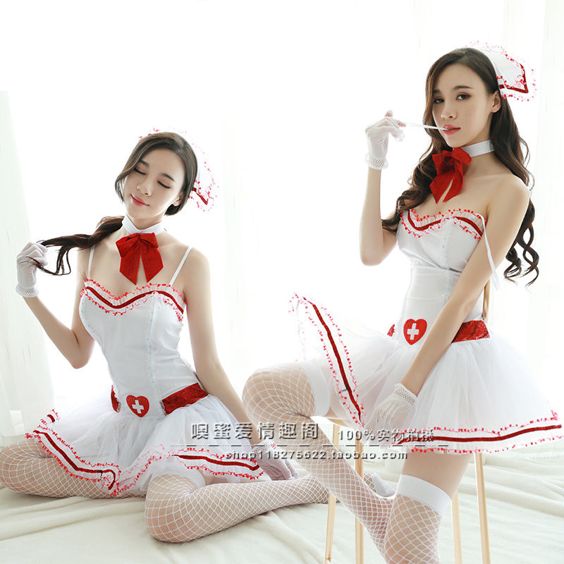 性感护士装情趣内衣服制服诱惑可爱女仆角色扮演女佣激情套装骚sm