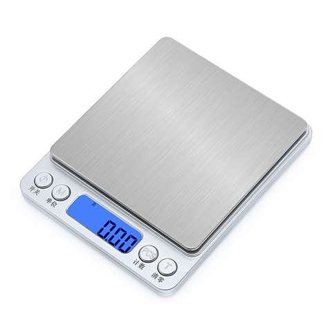 精准迷你家用电子称0.1g厨房秤克秤食物茶叶称重器烘焙小秤0.