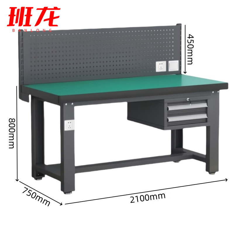 班龙防静电工作台210*75*80cm+挂板张高清大图