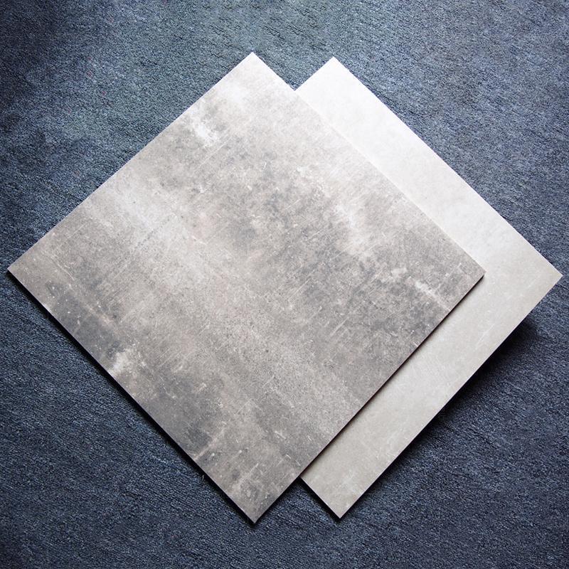 复古工程风水泥砖灰色600x600仿古砖地砖客厅卧室地板砖防滑瓷砖壹德