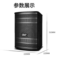 先科(SAST)M1套装家庭影院 家用卡拉OK套装 家庭KTV音响组合全套 电视音响会议音响卡拉OK音箱设备 家用音响