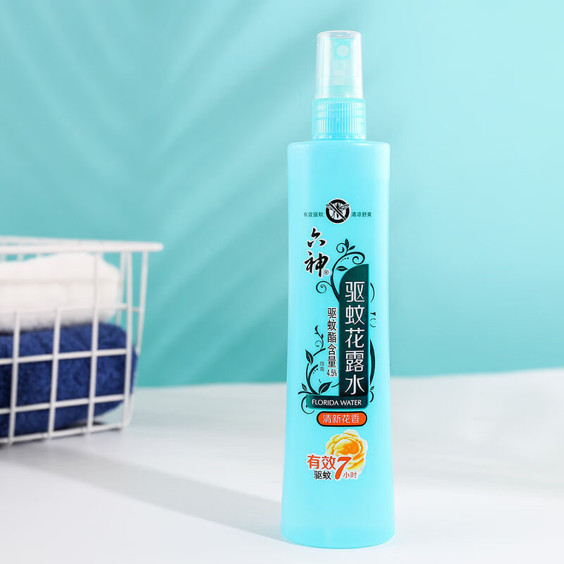 六神防蚊喷雾清新花香花露水180ml