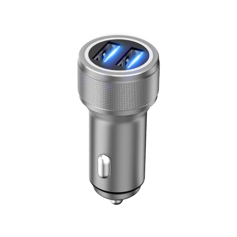 纽曼 车载充电器C39-2 灰色高清大图