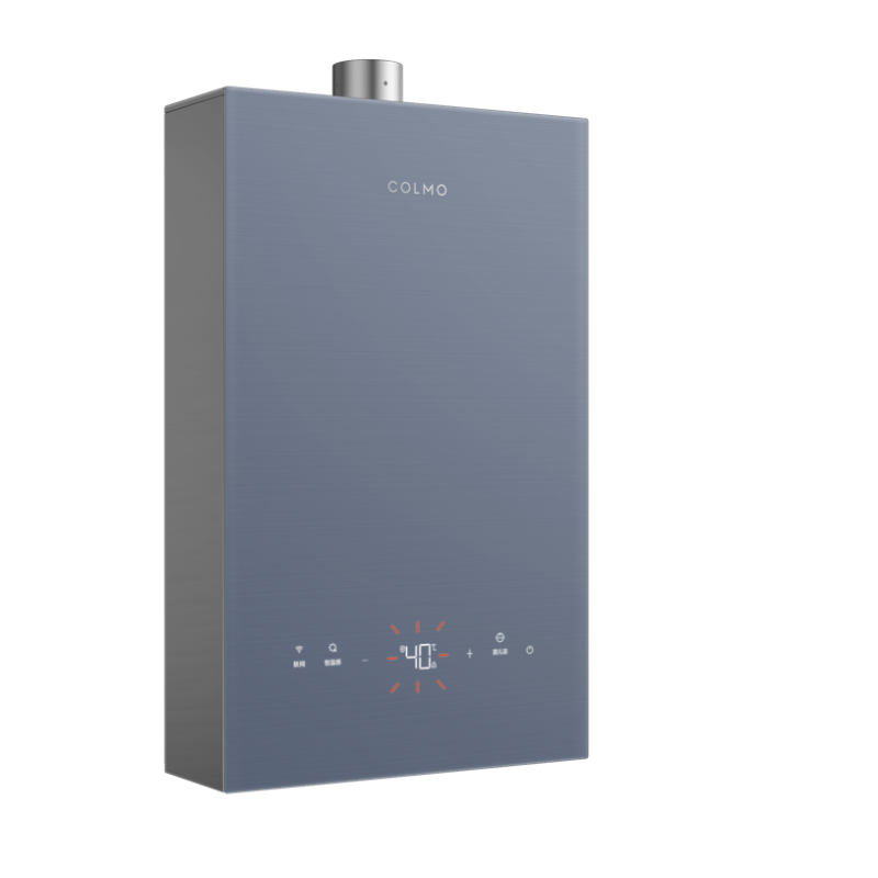 COLMO燃气热水器 JSQ30-CTX216 零动水伺服 进口CPU 母婴级恒温 下置风机 多重净化 苍瑚蓝